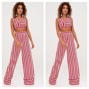 BRAND NEW two piece crop and pants set